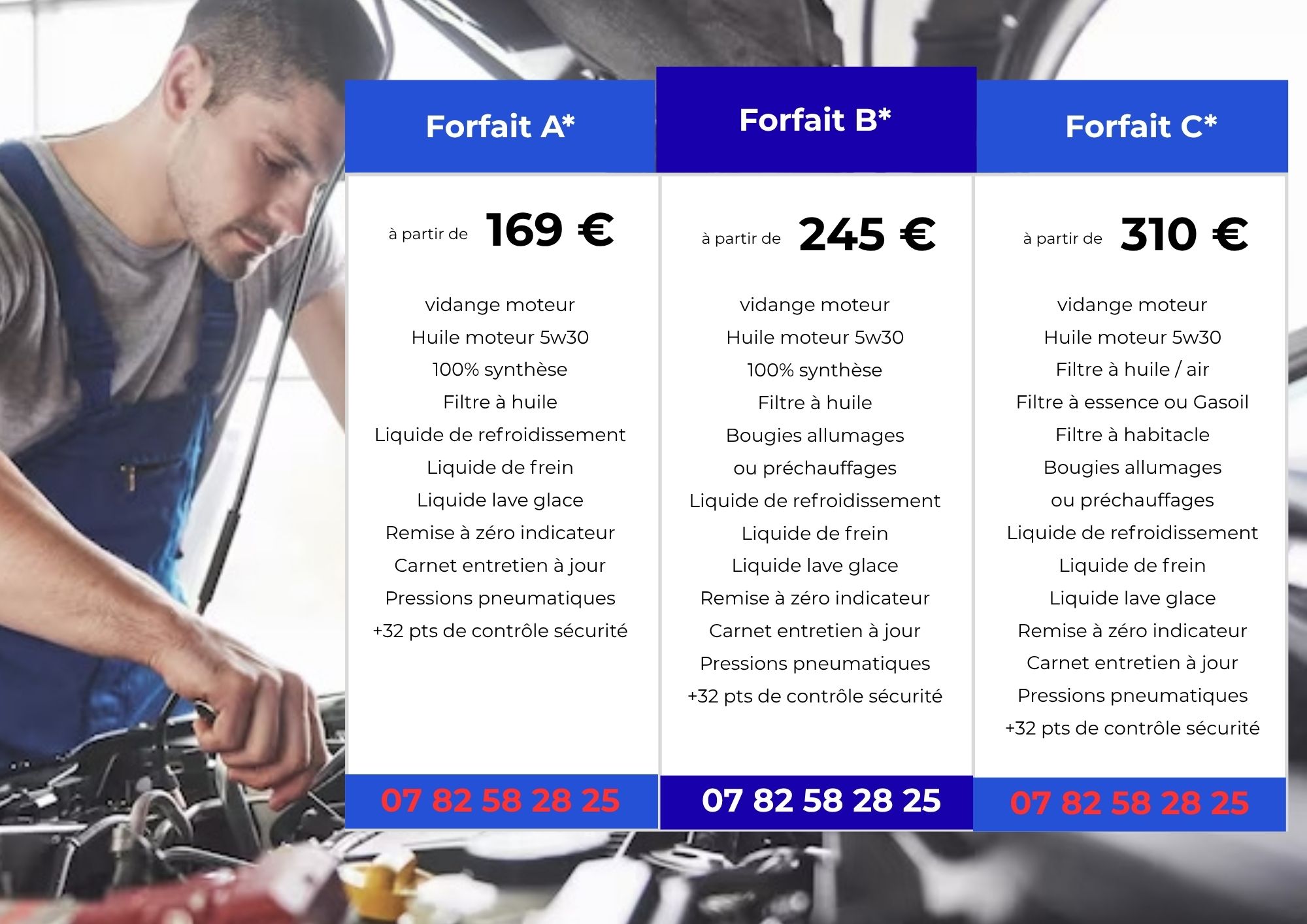 Grille tarifaire Réparateur-Smart